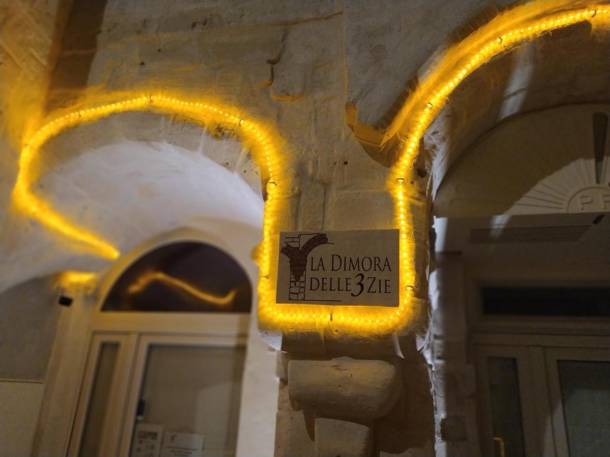 La Dimora Delle 3 Zie Hotell Matera Exteriör bild
